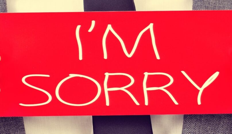 How to offer a business apology