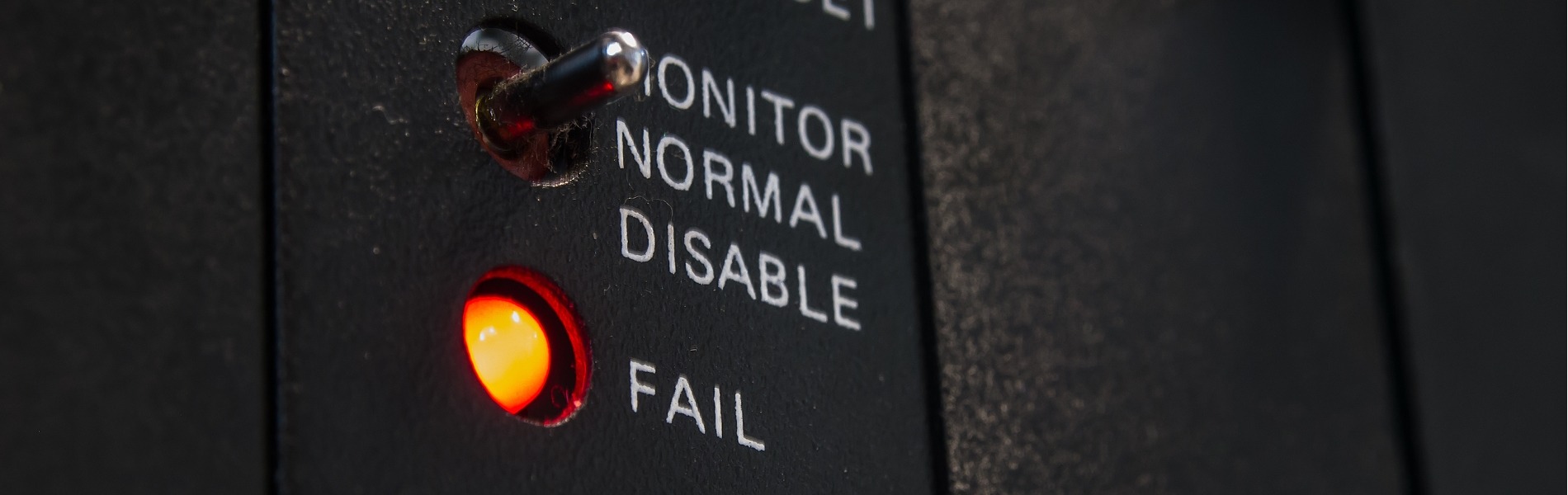 Stock image of a switch