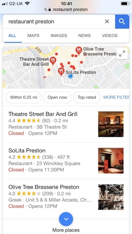 google my business mobile