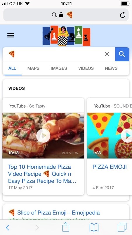google my business emoji
