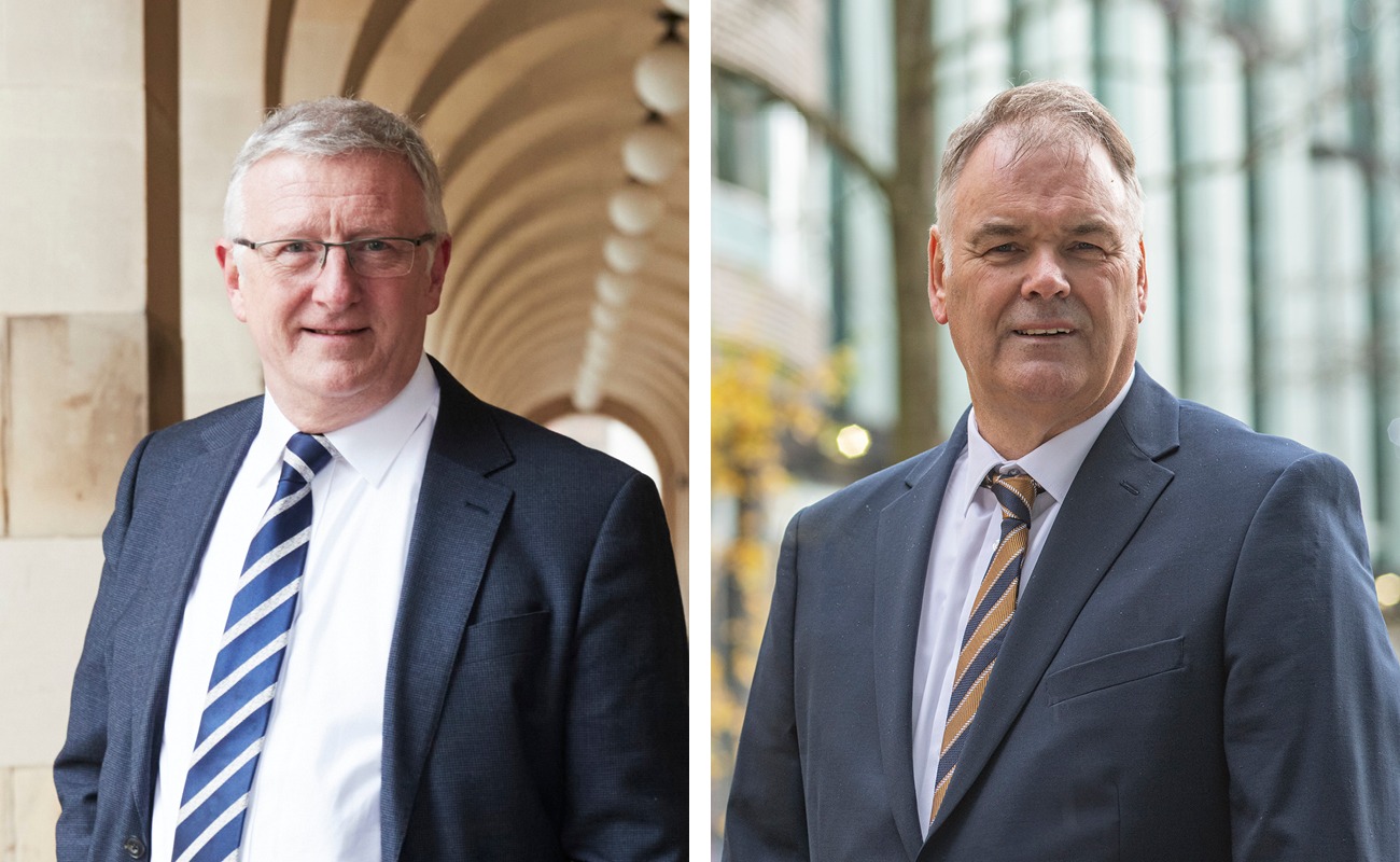 The founders of Russell Bolton Consulting