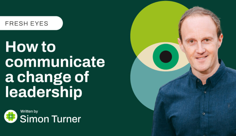 communicating a change of leadership