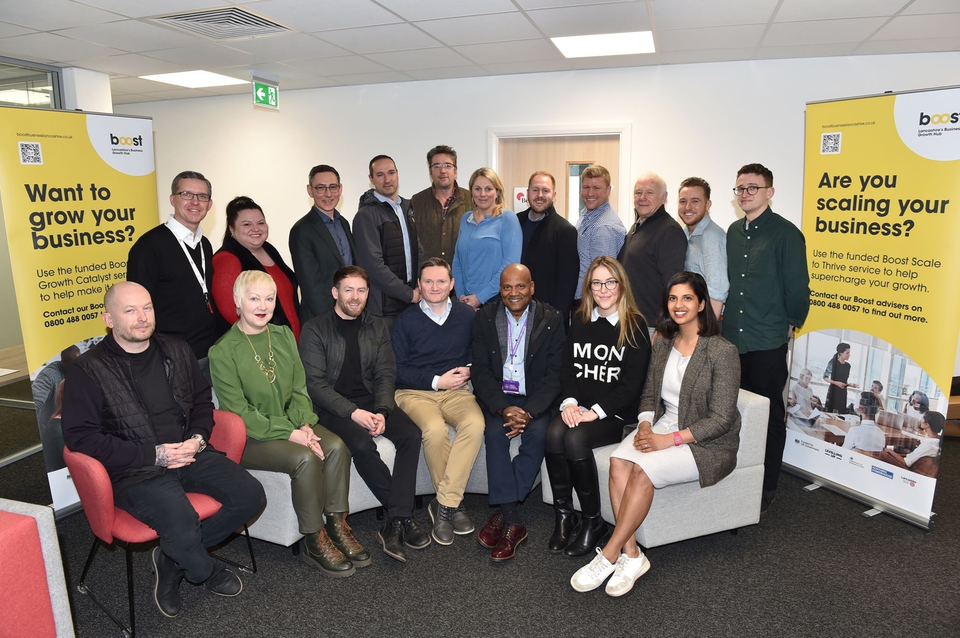 Boost Lancashire scale to thrive
