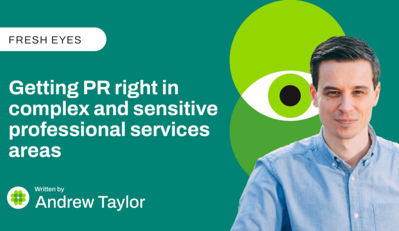 PR for complex professional services